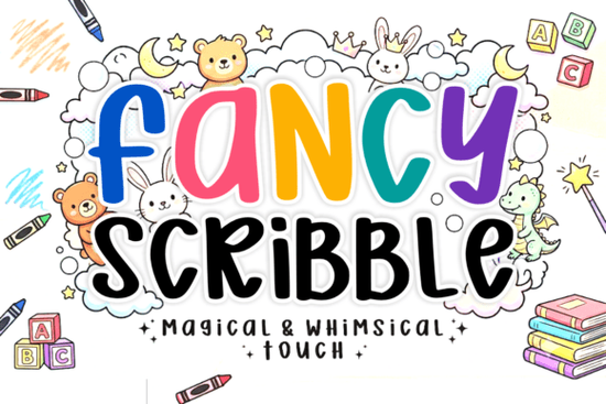 Fancy Scribble Font